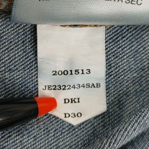 Jag Jeans Relaxed Boyfriend Plus Size 18W Stretch Blue Denim - Picture 15 of 16